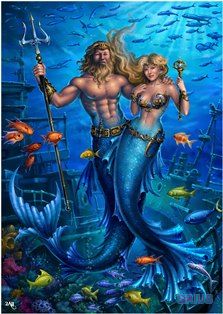 Нептун бог морей и океанов